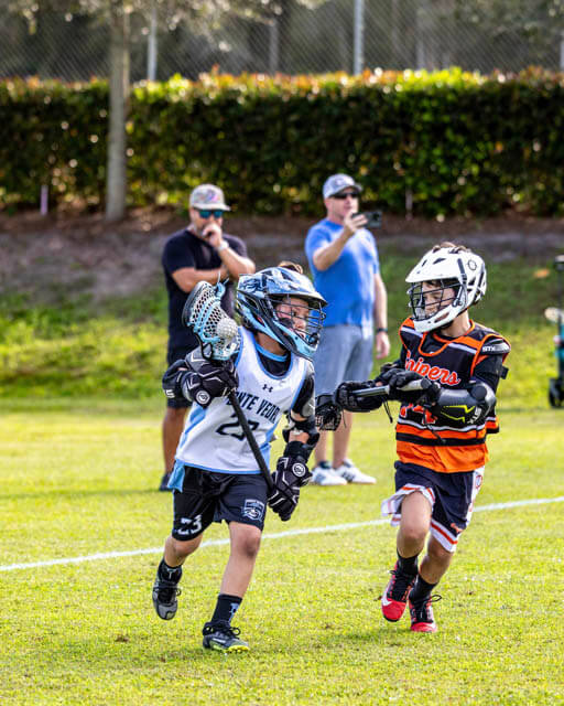 Youth boys' lacrosse competition